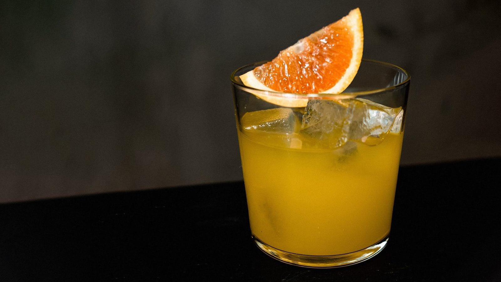 Cilantro White Negroni in a rocks glass
