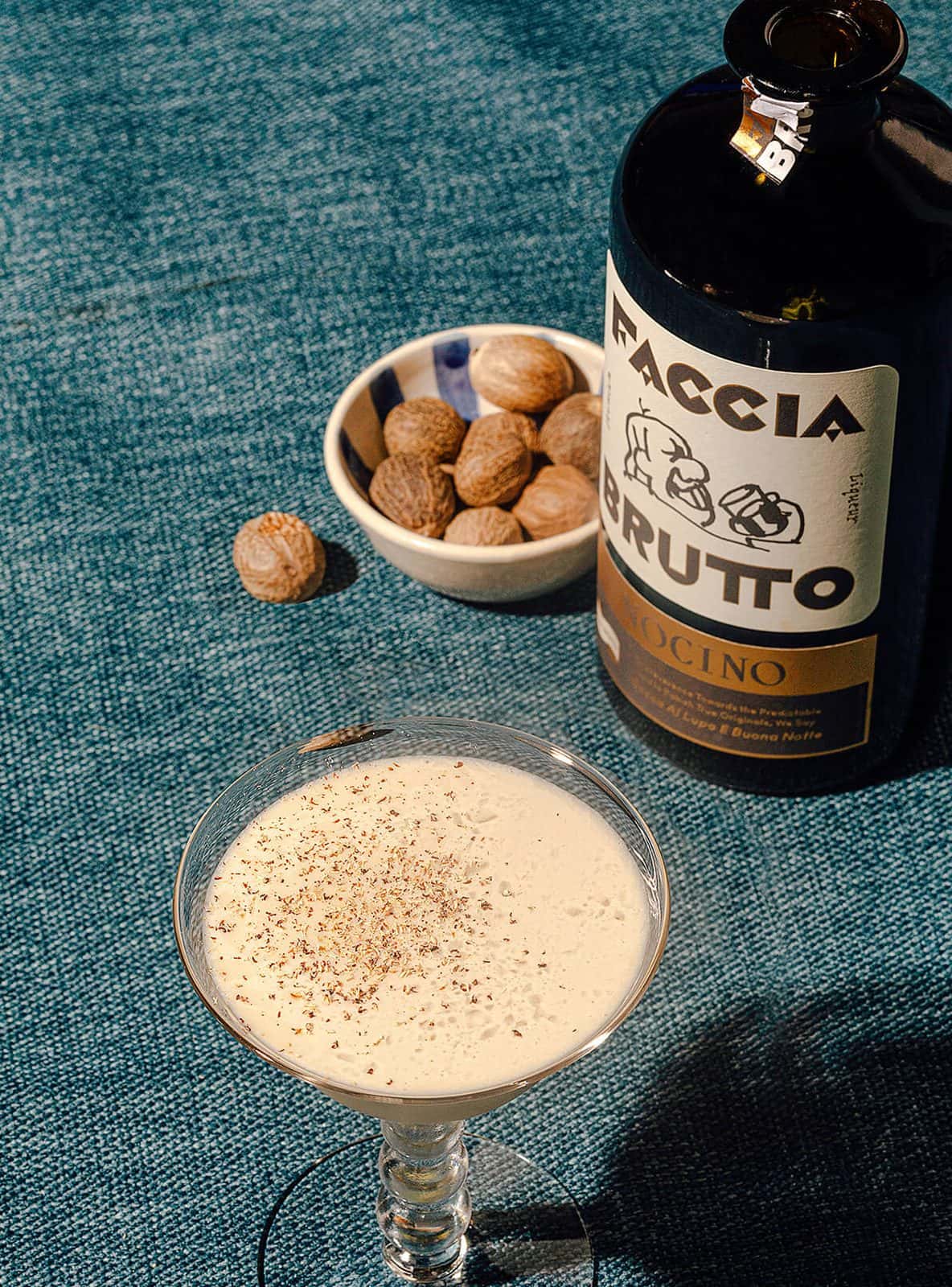 Rum Walnut Alexander con Nocino