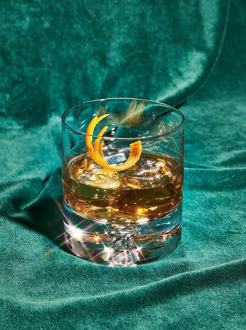 Cartel Old Fashioned in a rocks glass